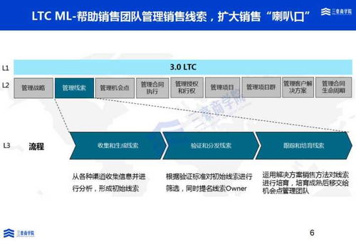 三豪ltc营销 从线索到回款 流程管理体系的培训与辅导解决方案